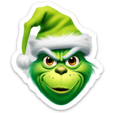 The grinch  sticker