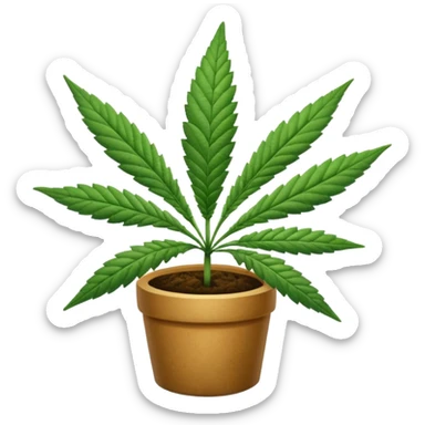 Weed sticker