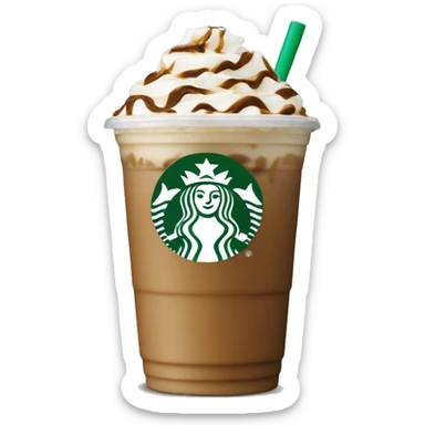 Starbucks Frappuccino sticker