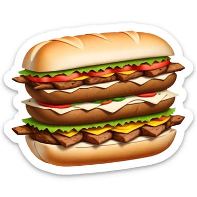 döner kebab sticker