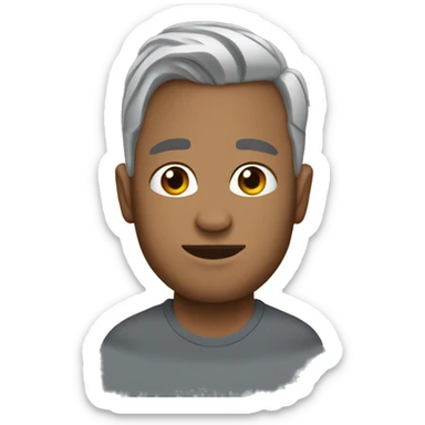 Make me a Dallas grey emoji  sticker