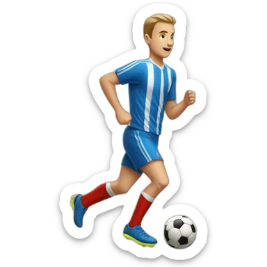 forrest-gump-soccer-run-number44 sticker