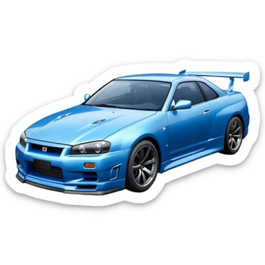 nissan skyline sticker