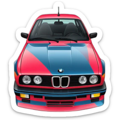 bmw e30 m3 sticker