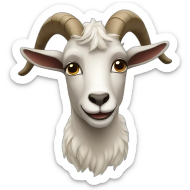 argentina goat sticker