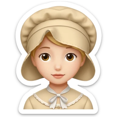 To put a bonnet on sticker