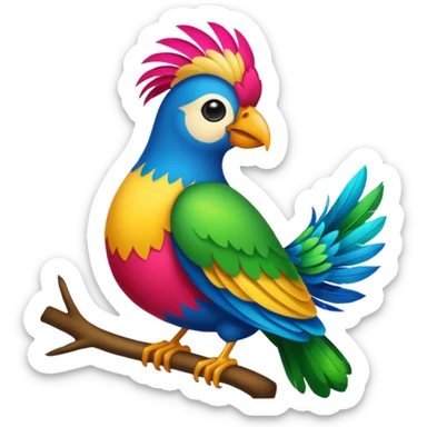 Make the norteño huelga bird into a emoji sticker