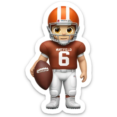 Baker Mayfield sticker