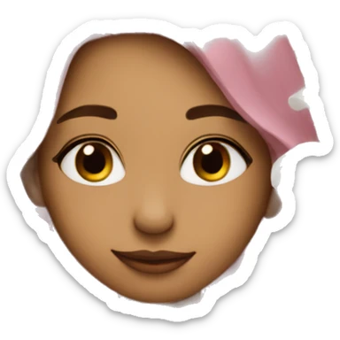 In love with lilies sticker