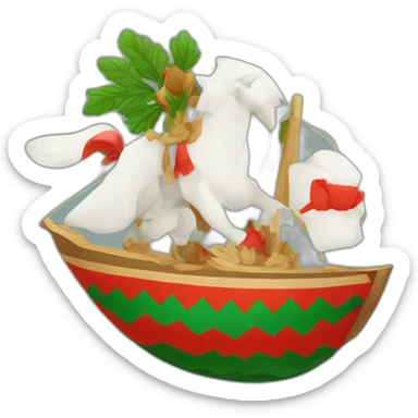 Pahonia, a national emblem of Belarus sticker