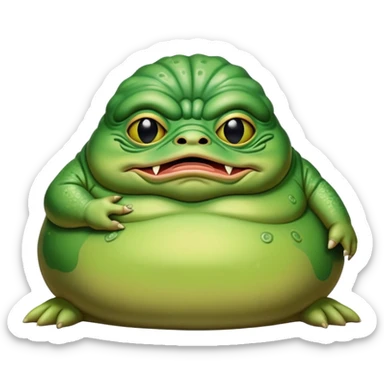 Jabba The Hutt  sticker