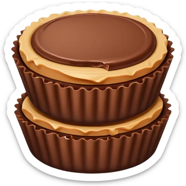 Reese’s peanut butter cups sticker