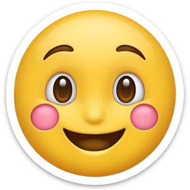 Emoji looking sideways  sticker