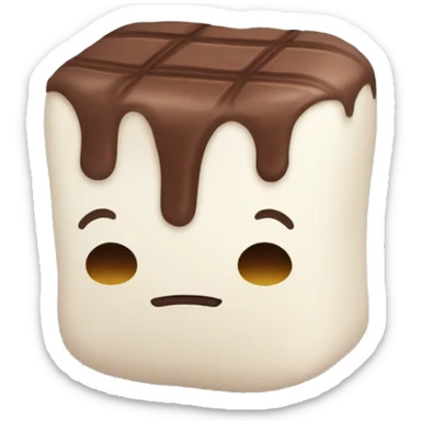 Cacao marshmallow  sticker