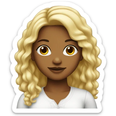 portuguese girl sticker