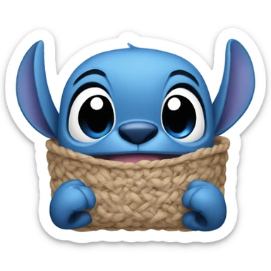 Stitch sticker