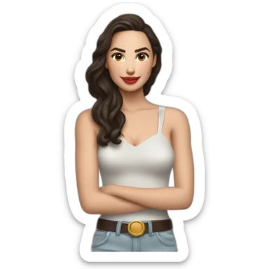 Gal gadot sticker