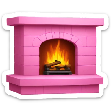  Pink FirePlace sticker