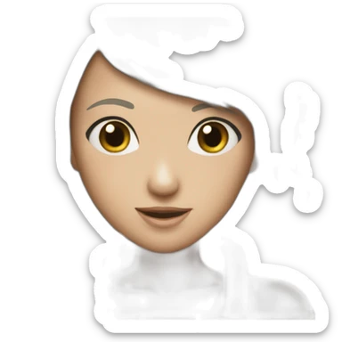 flushing twin tail gal sticker