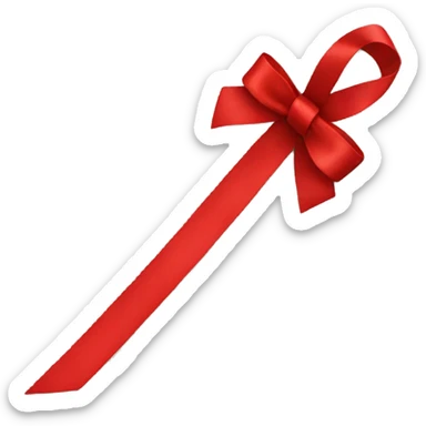 Red Ribbon  sticker