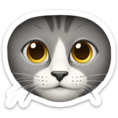 dark-gray-cat-with-white-forehead-and-cowboy-hat sticker