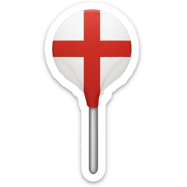 bandera cruz de borgoña sticker