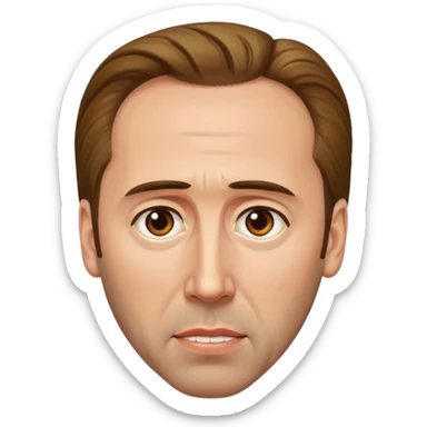 nicholas cage sticker