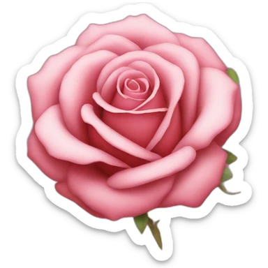 iPhone rose sticker