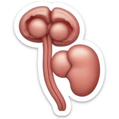 kidney, spleen, liver, stomach, intestine sticker