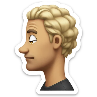 Smacking your forehead sticker