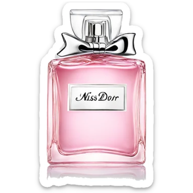 Miss dior perfume sticker