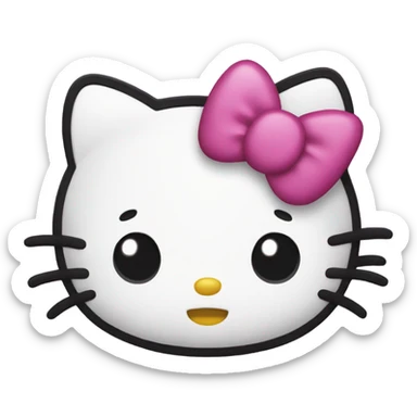 Hello kitty sticker