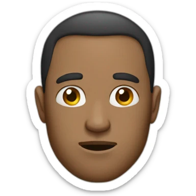 Guy who disapear sticker