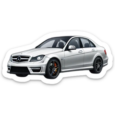 Mercedes w204 c63 sticker