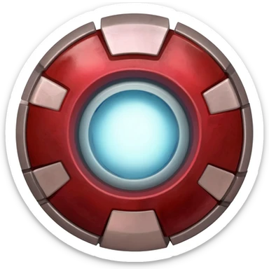 Iron man arc reactor sticker