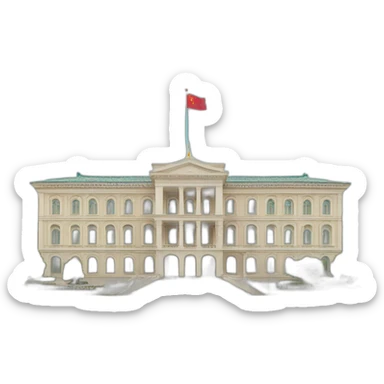 Baku Government House sticker