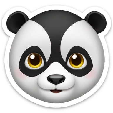 Panda sticker