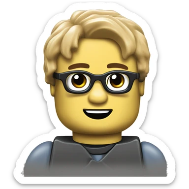 Lego techno emote sticker