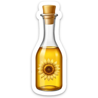 sunflower oil
 sticker