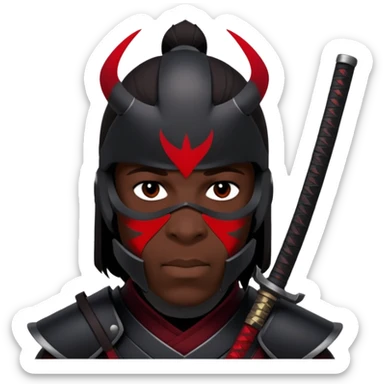 Shadow Samurai sticker