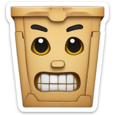 Pacqui one chip coffin box sticker