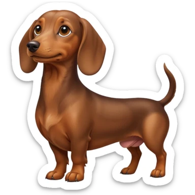 dackel hunderasse sticker