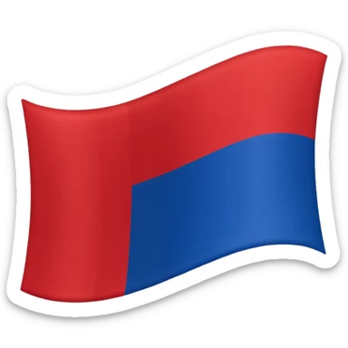 sports flag blue (#00A3E0) and red (#F9423A) sticker