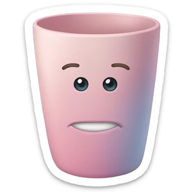 Vaso Stanley rosa pastel  sticker