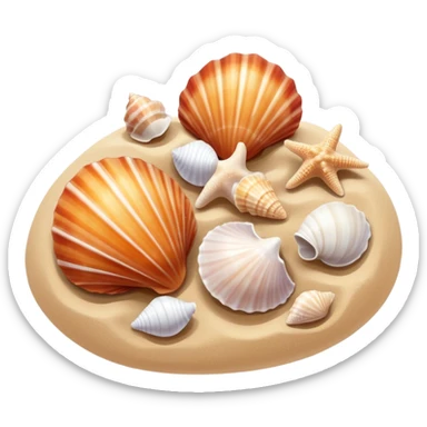Seashells  sticker