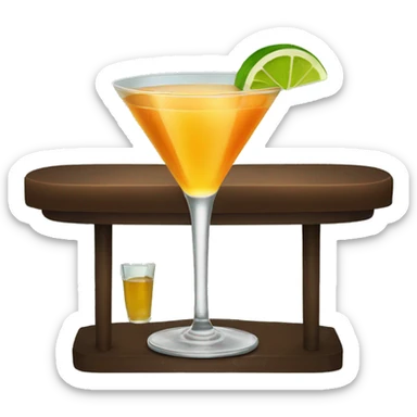 Cocktail bar sticker