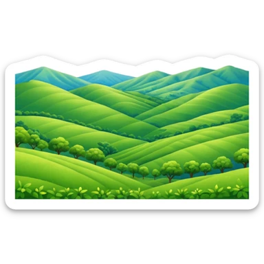 Generate nature sticker