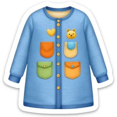 Children clothes sticker