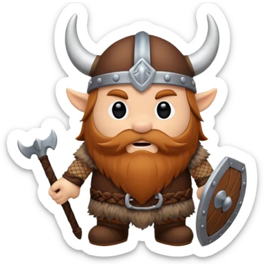 Viking peluche  sticker