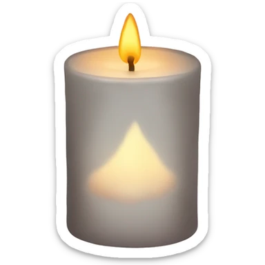 Cozy candle  sticker